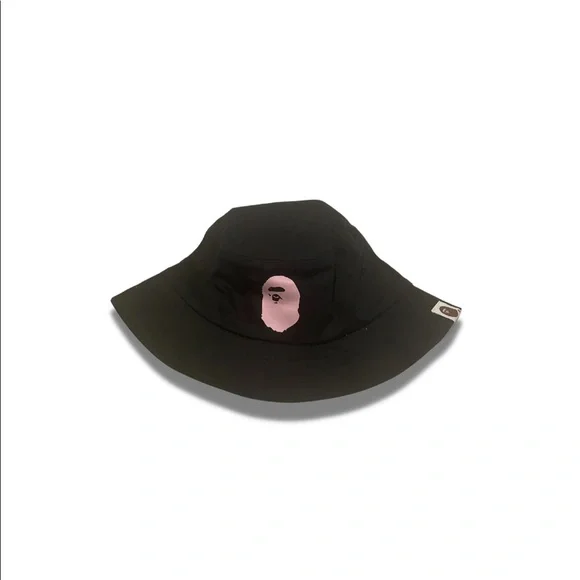 BAPE Ape Head One Point Pink Bucket Hat Men main image 2